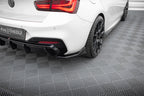 Splitters laterales traseros DO Anadido V3 BMW Serie 1 M-Pack M140i F20 Facelift