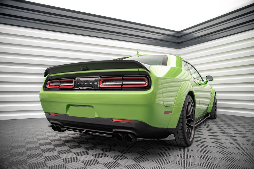 Rear Side Splitters Dodge Challenger SRT Hellcat Widebody Mk3 Facelift