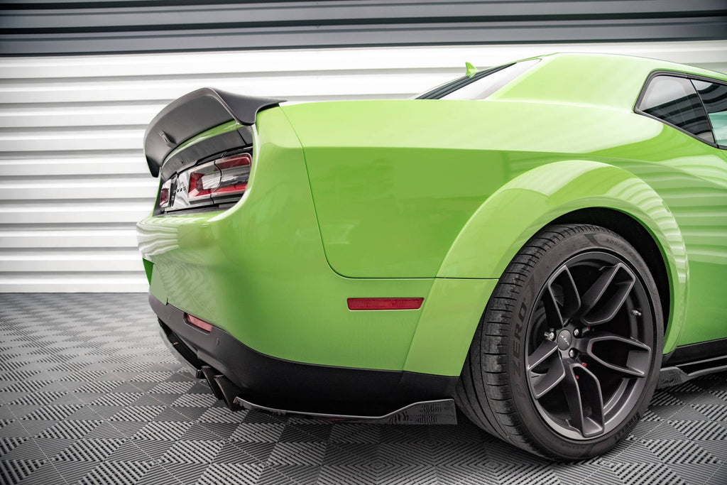 Rear Side Splitters Dodge Challenger SRT Hellcat Widebody Mk3 Facelift