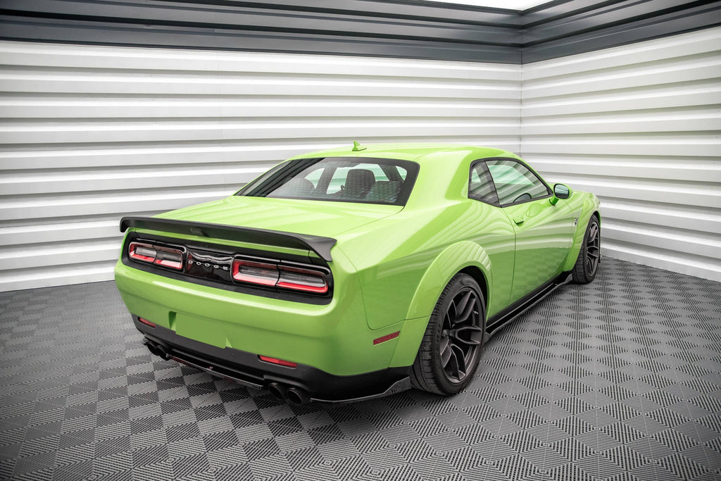 Rear Side Splitters Dodge Challenger SRT Hellcat Widebody Mk3 Facelift