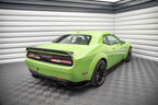 Rear Side Splitters Dodge Challenger SRT Hellcat Widebody Mk3 Facelift