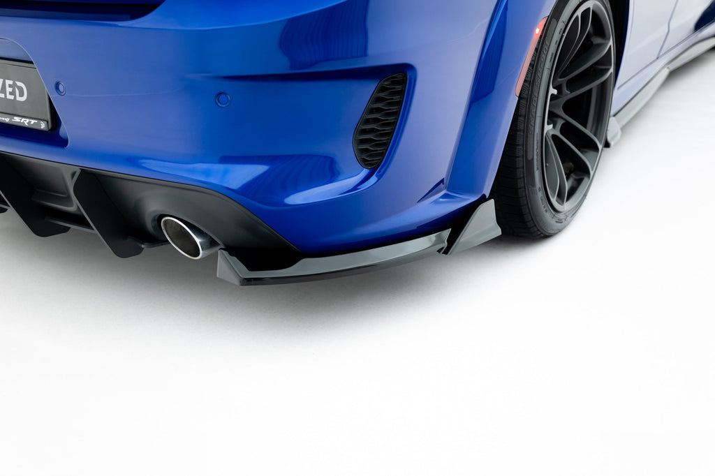 Dodge Charger RT Scat Pack Widebody Mk7 Facelift Rear Side Splitters