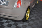 Splitters laterales traseros Fiat 500