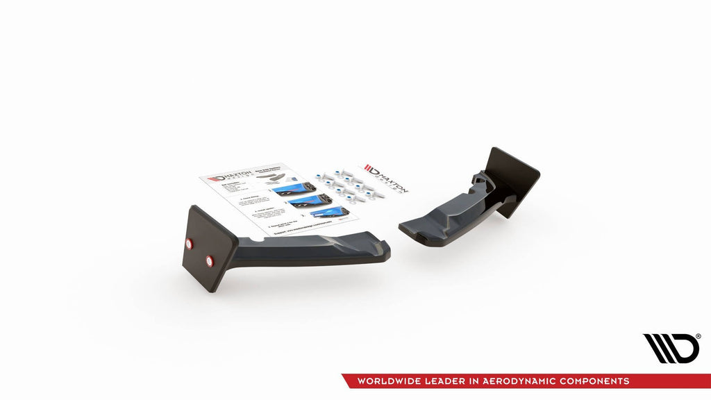 Splitters laterales traseros + Flaps V.4 Toyota GR Yaris Mk4