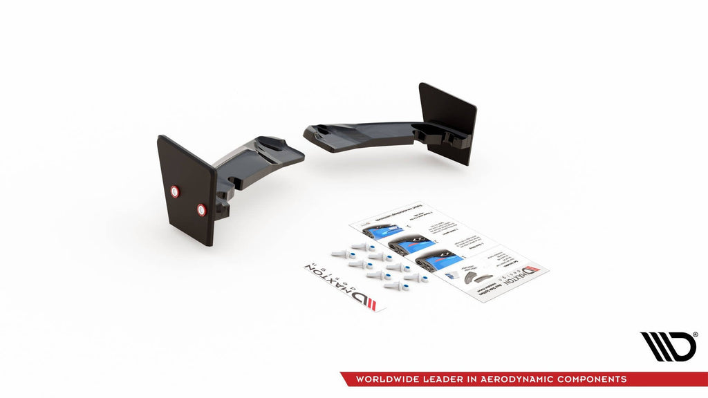 Splitters laterales traseros + Flaps V.4 Toyota GR Yaris Mk4