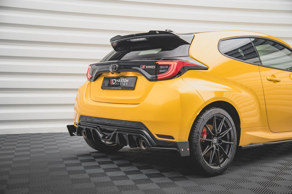 Splitters laterales traseros + Flaps V.4 Toyota GR Yaris Mk4