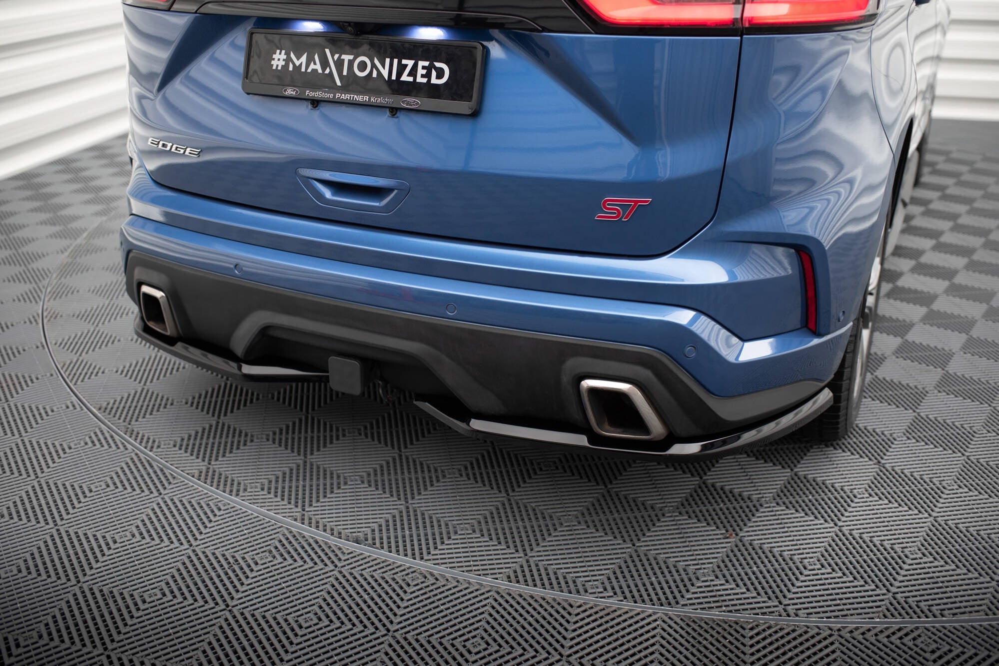 Splitters laterales traseros Ford Edge ST Mk2 Facelift