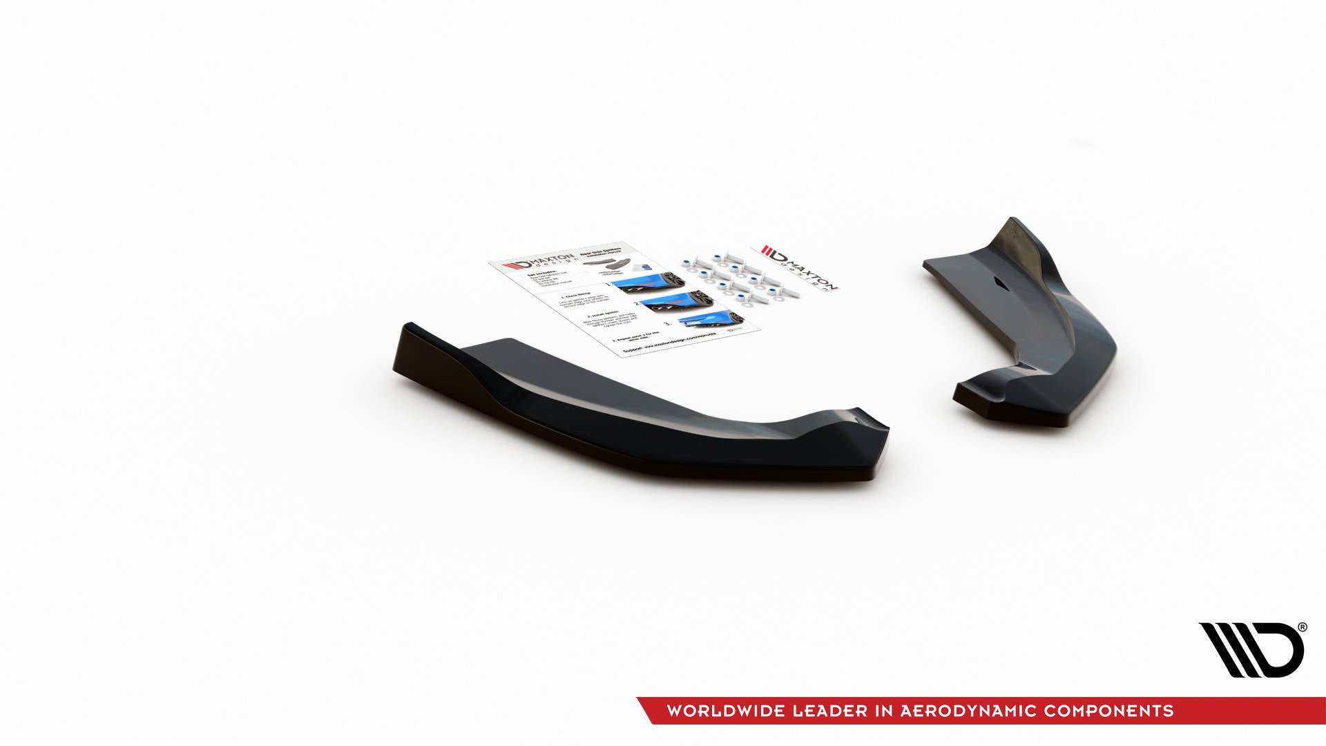 Splitters laterales traseros Ford Escape ST-Line Mk3