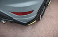 Splitters laterales traseros Ford Fiesta 7 ST Facelift