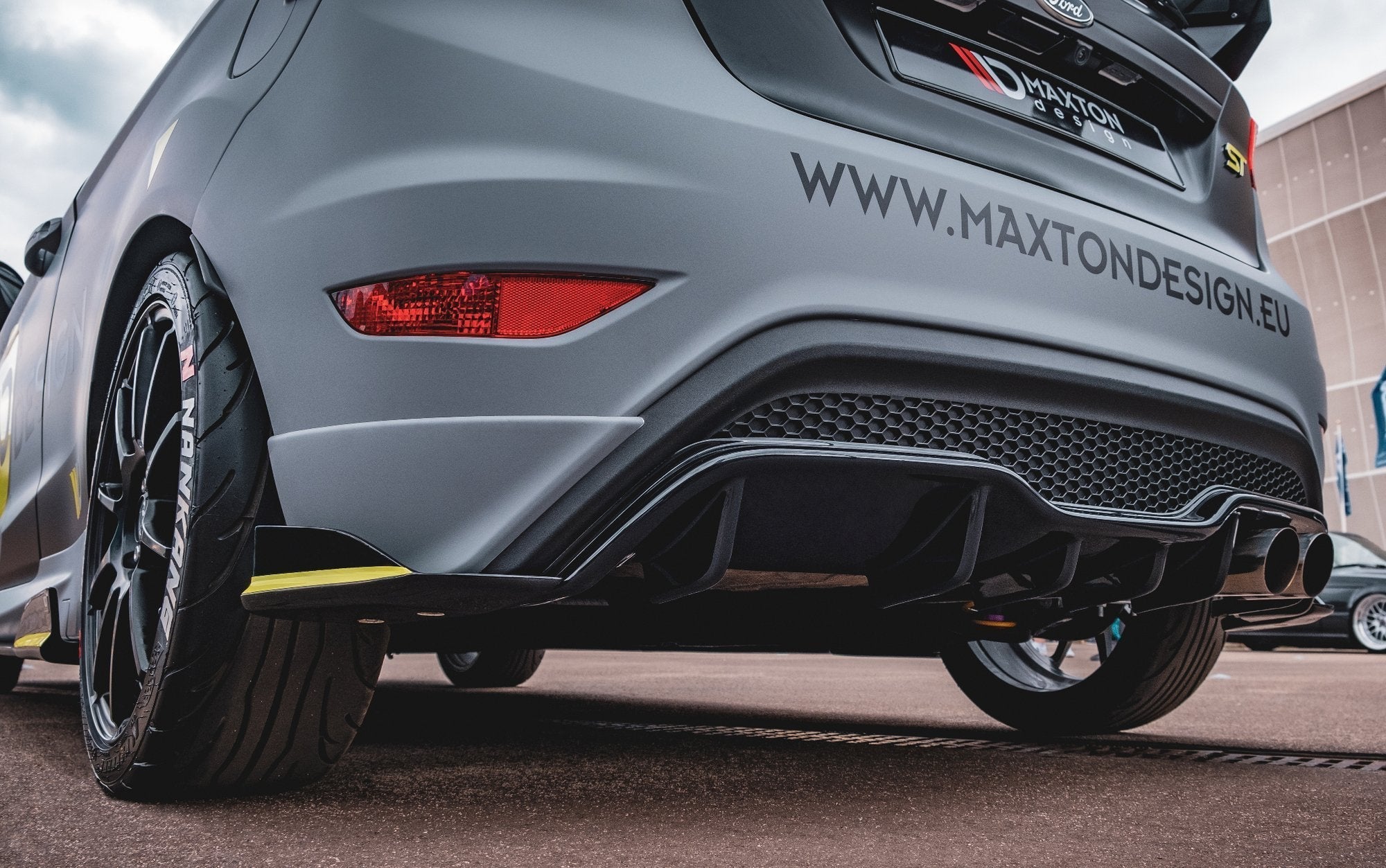 Splitters laterales traseros Ford Fiesta 7 ST Facelift