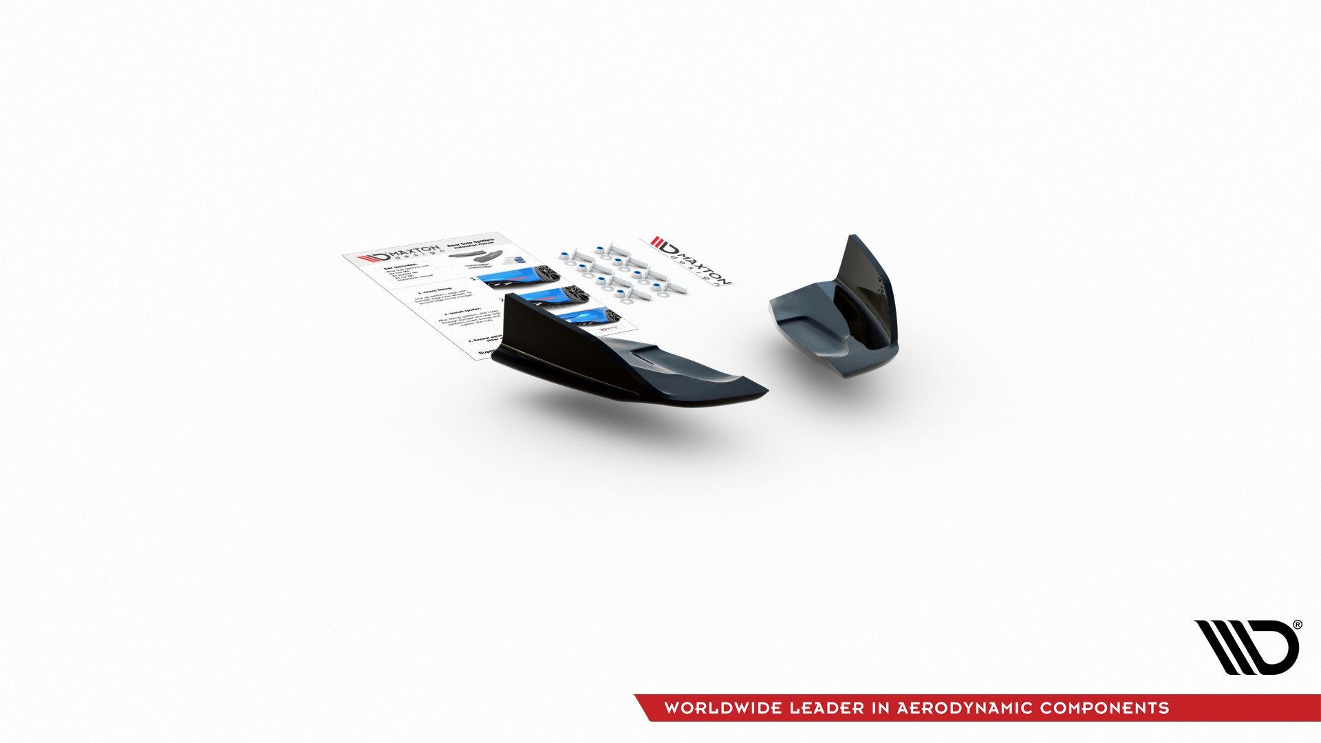 Splitters laterales traseros Ford Fiesta 7 ST Facelift