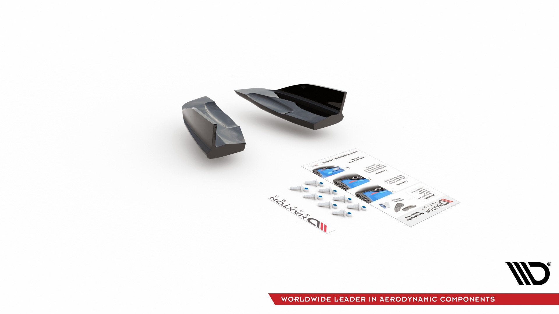 Splitters laterales traseros Ford Fiesta 7 ST Facelift