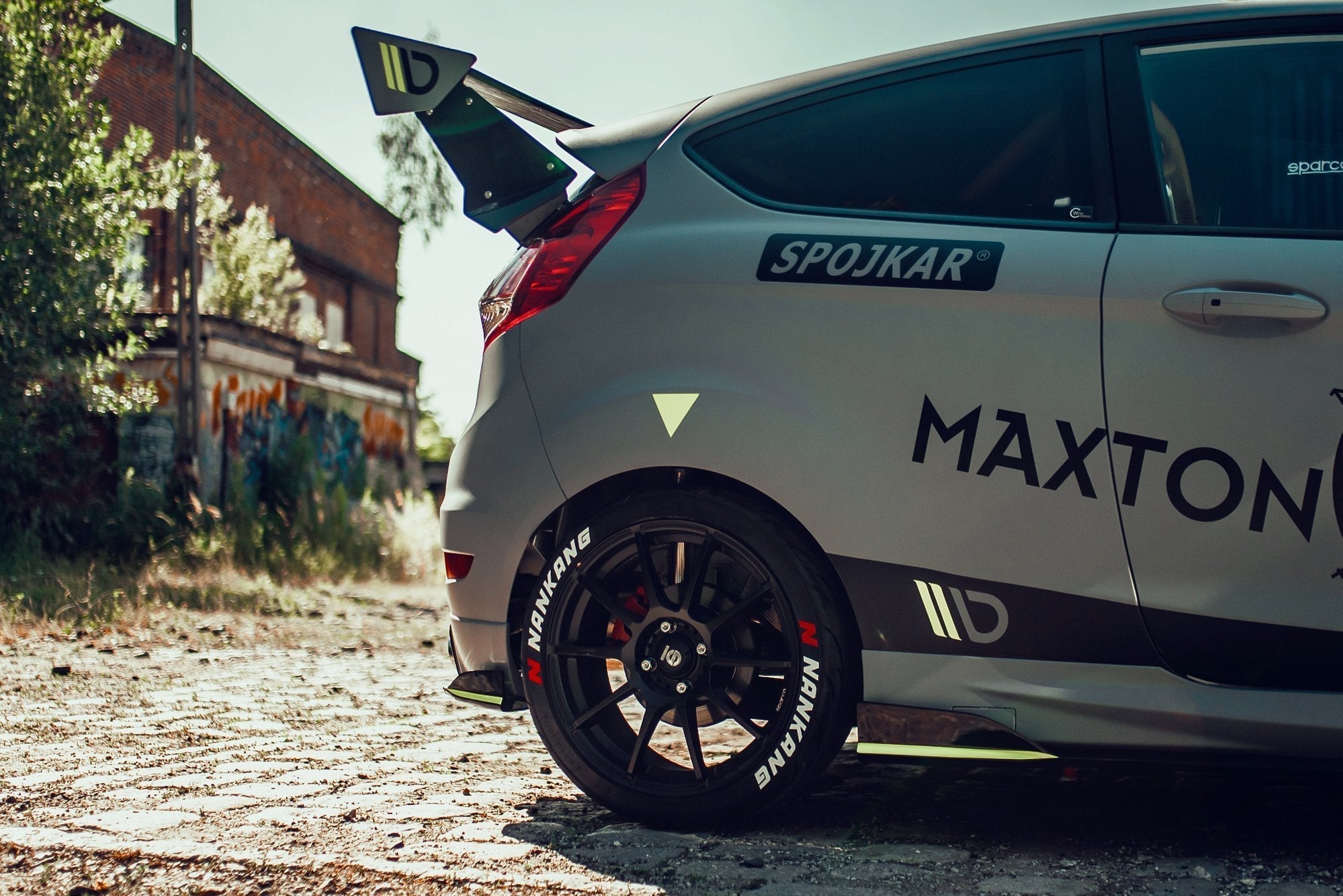 Splitters laterales traseros Ford Fiesta 7 ST Facelift