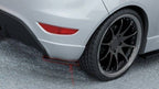 Splitters laterales traseros Ford Fiesta Mk7 ST / ST-Line / Zetec S