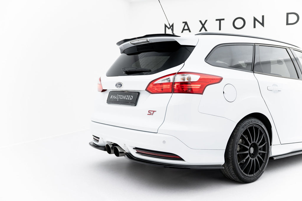 Rear Side Splitters Ford Focus ST Estate Mk3 / Mk3 Facelift