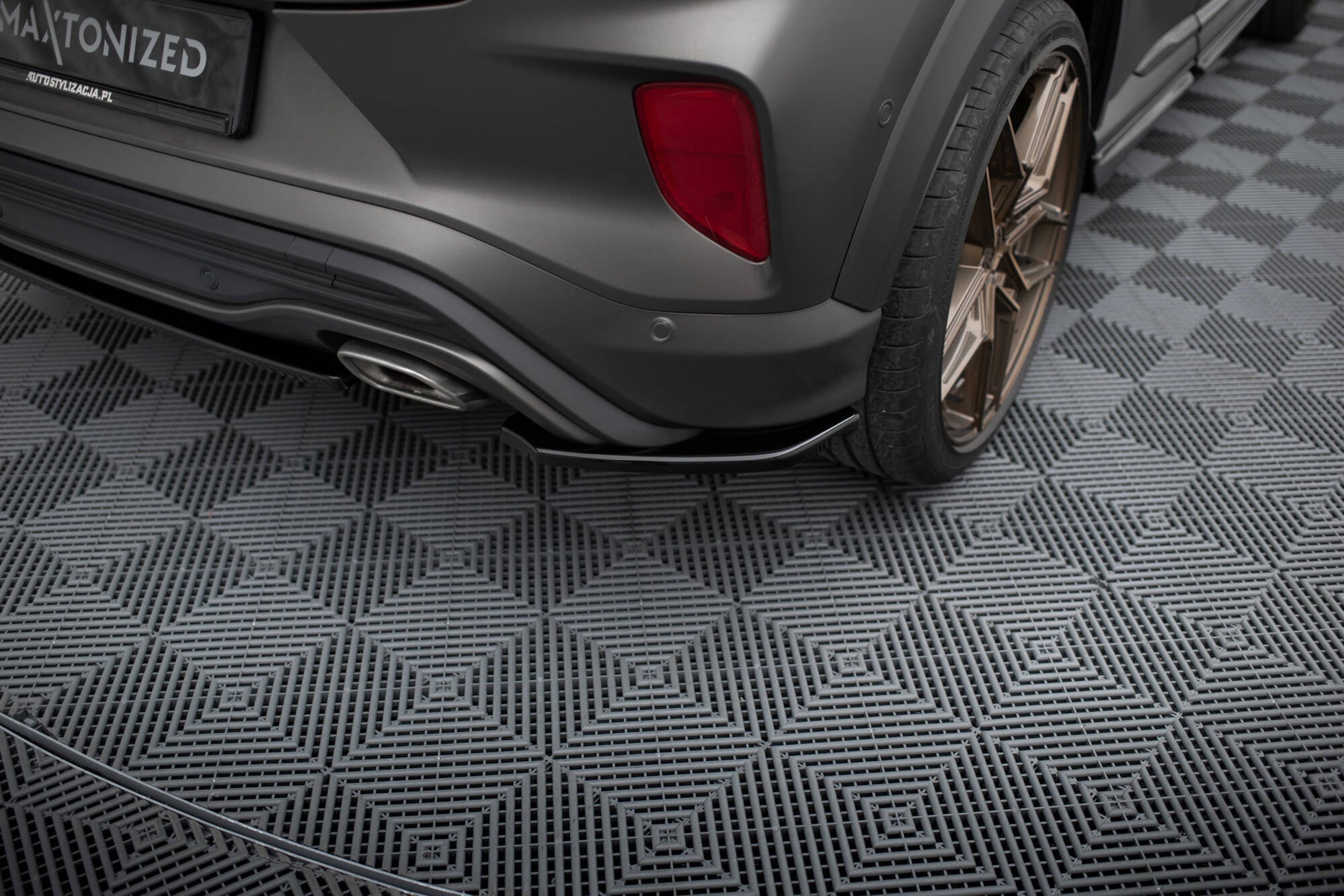 Splitters laterales traseros Ford Puma ST-Line Mk1