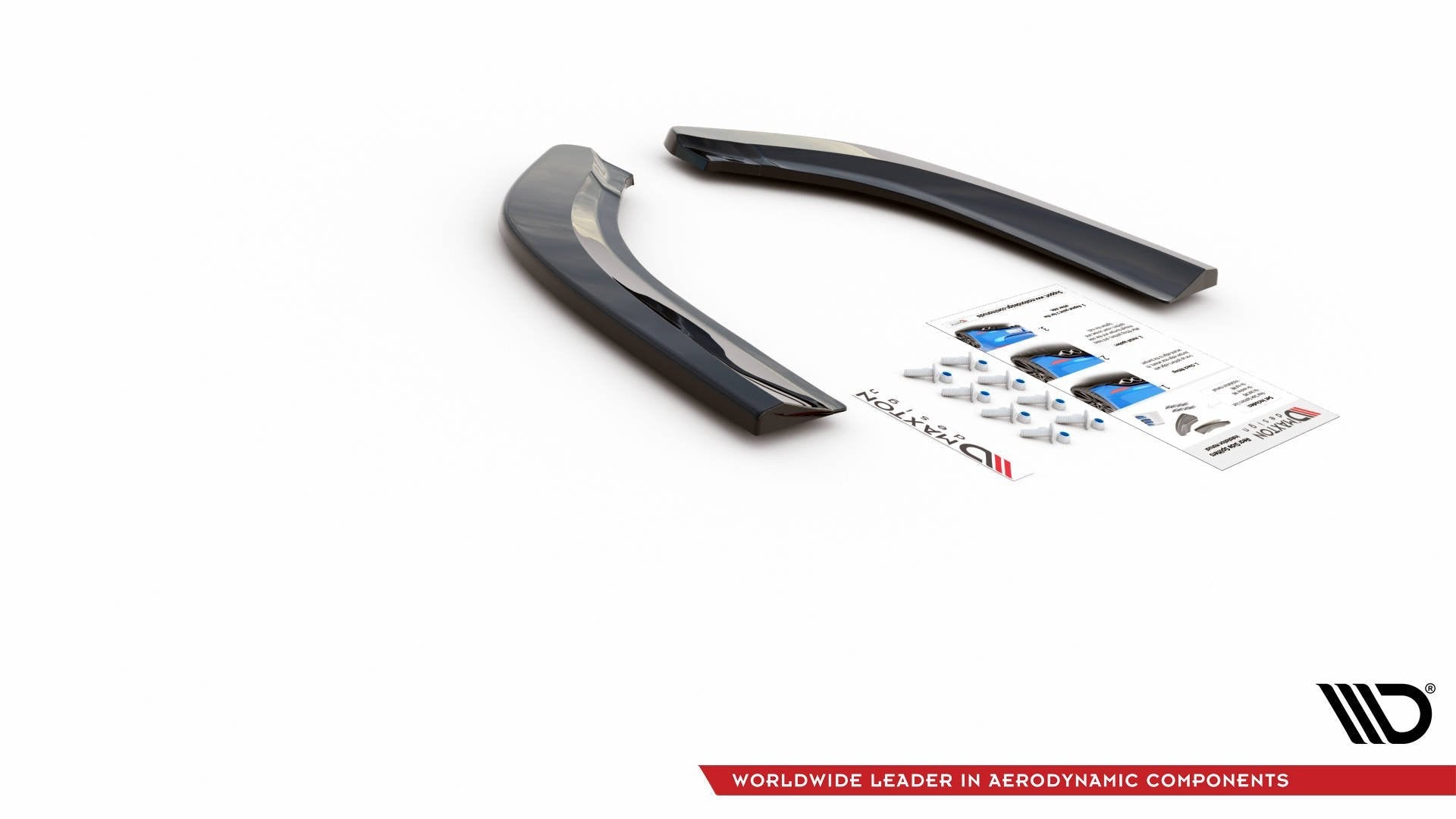 Splitters laterales traseros Ford S-Max Vignale Mk2 Facelift