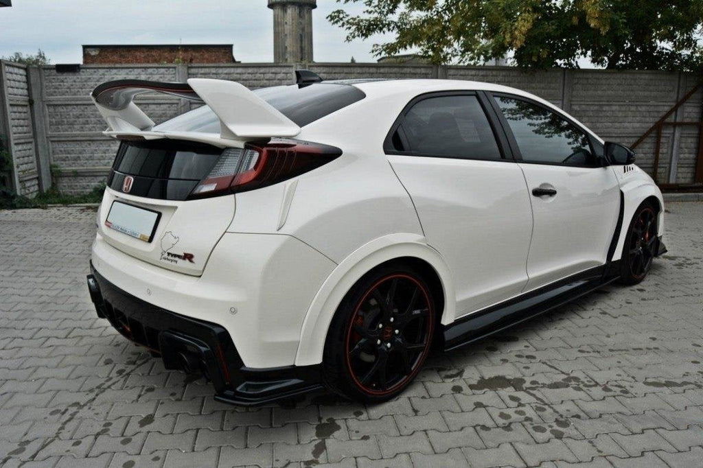 Splitters laterales traseros Honda Civic Mk9 Type R