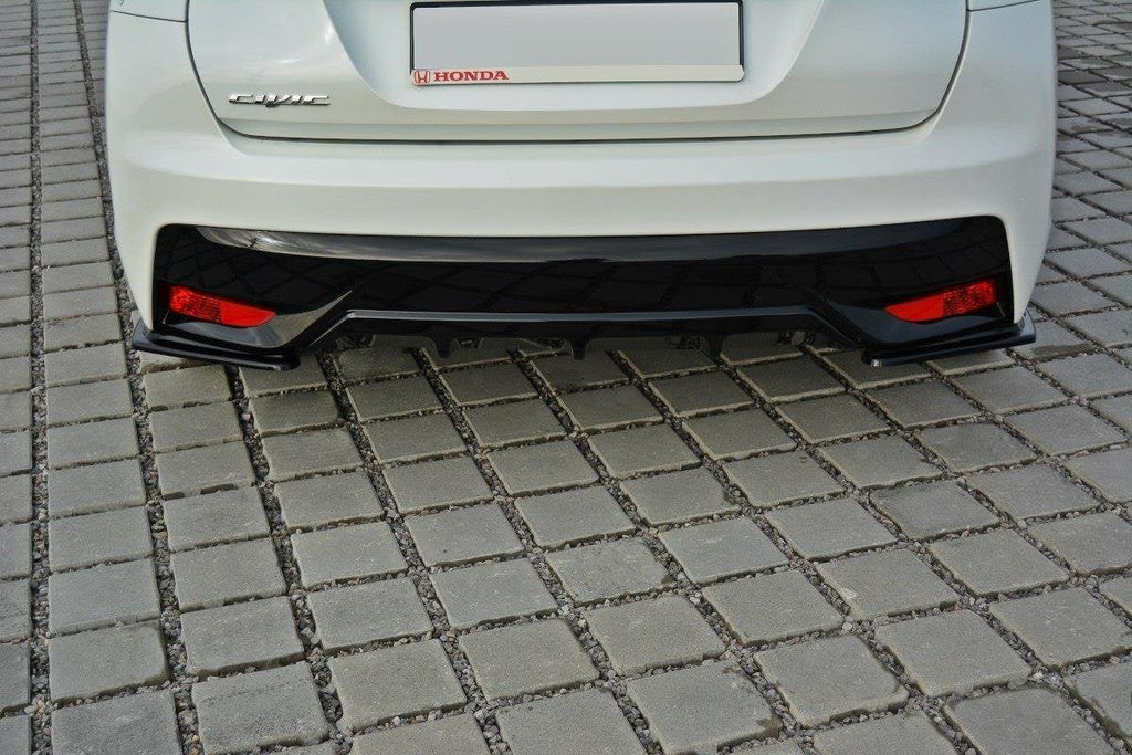Splitters laterales traseros Honda Civic Mk9 Facelift