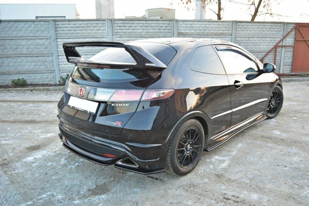 Splitters laterales traseros Honda Civic Mk8 Type-S / Type-R
