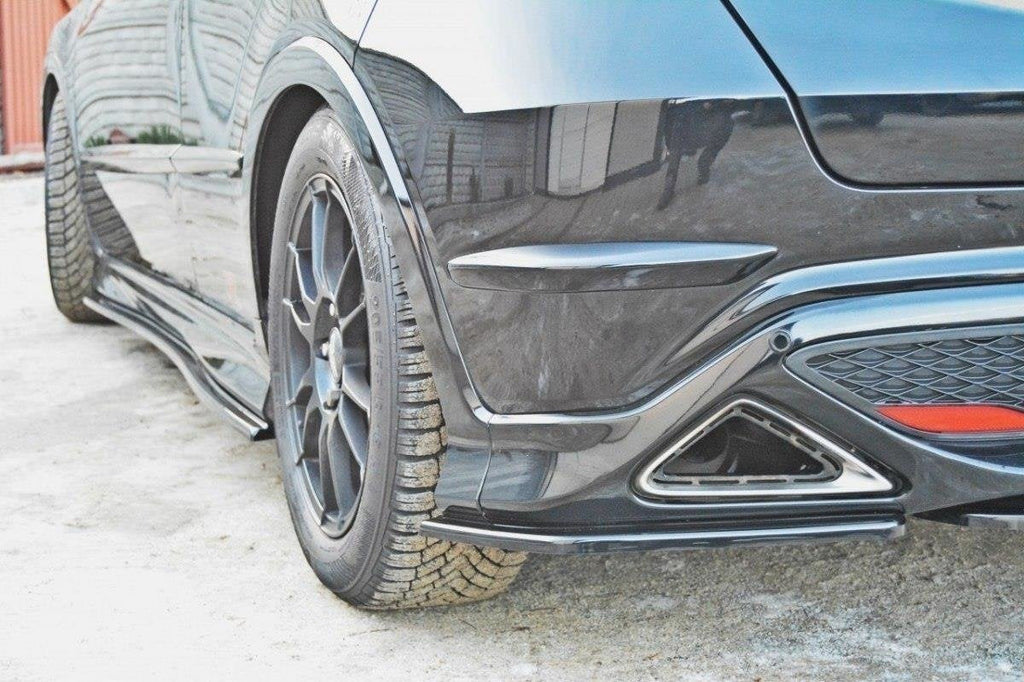 Splitters laterales traseros Honda Civic Mk8 Type-S / Type-R