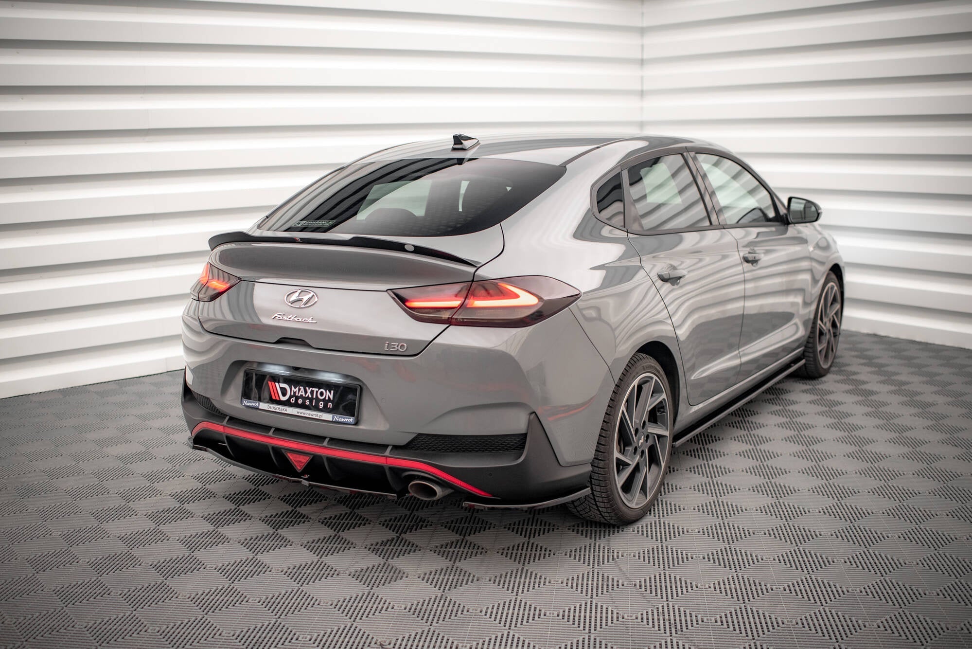 Splitters laterales traseros Hyundai I30 Fastback N-Line Mk3 Facelift