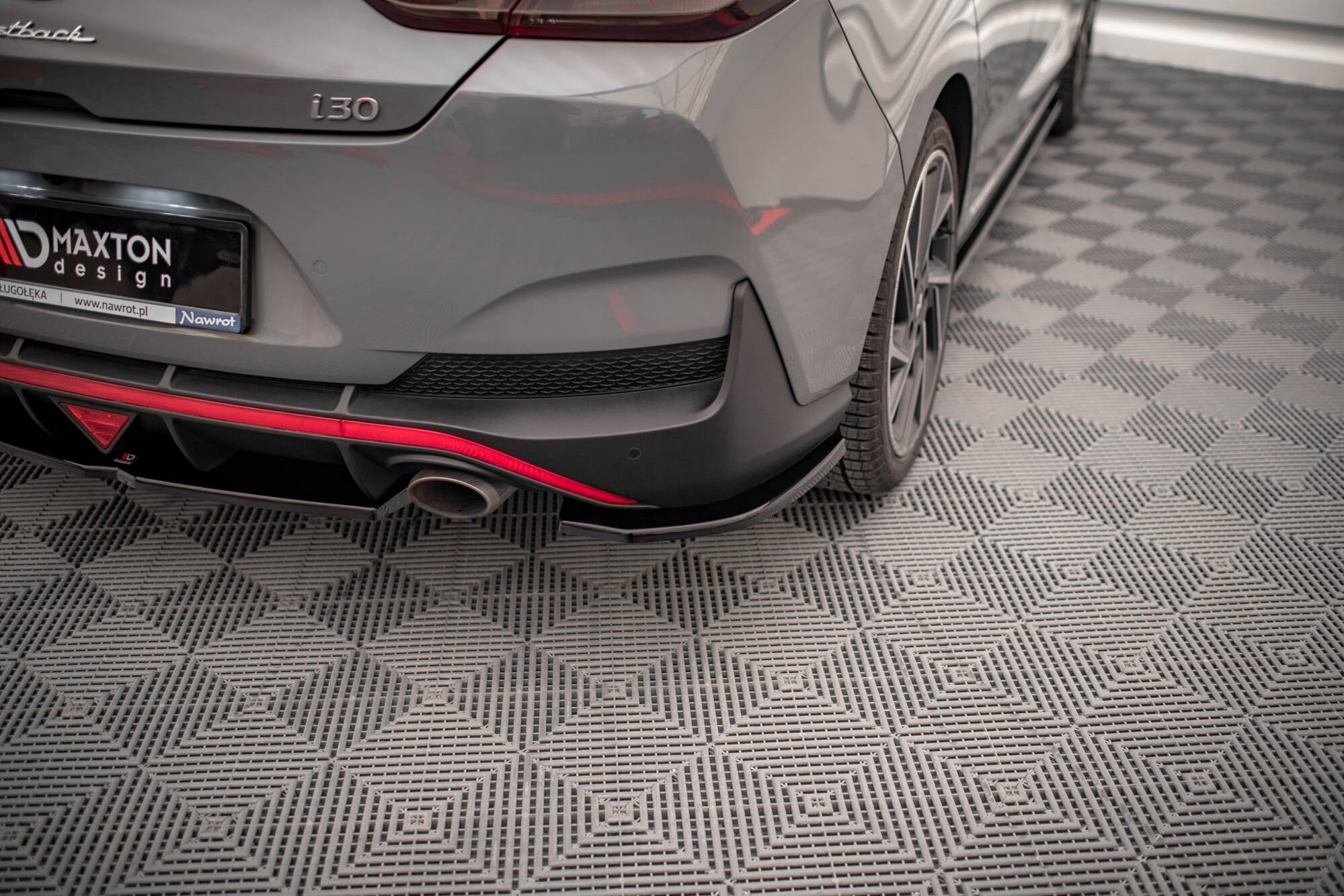 Splitters laterales traseros Hyundai I30 Fastback N-Line Mk3 Facelift