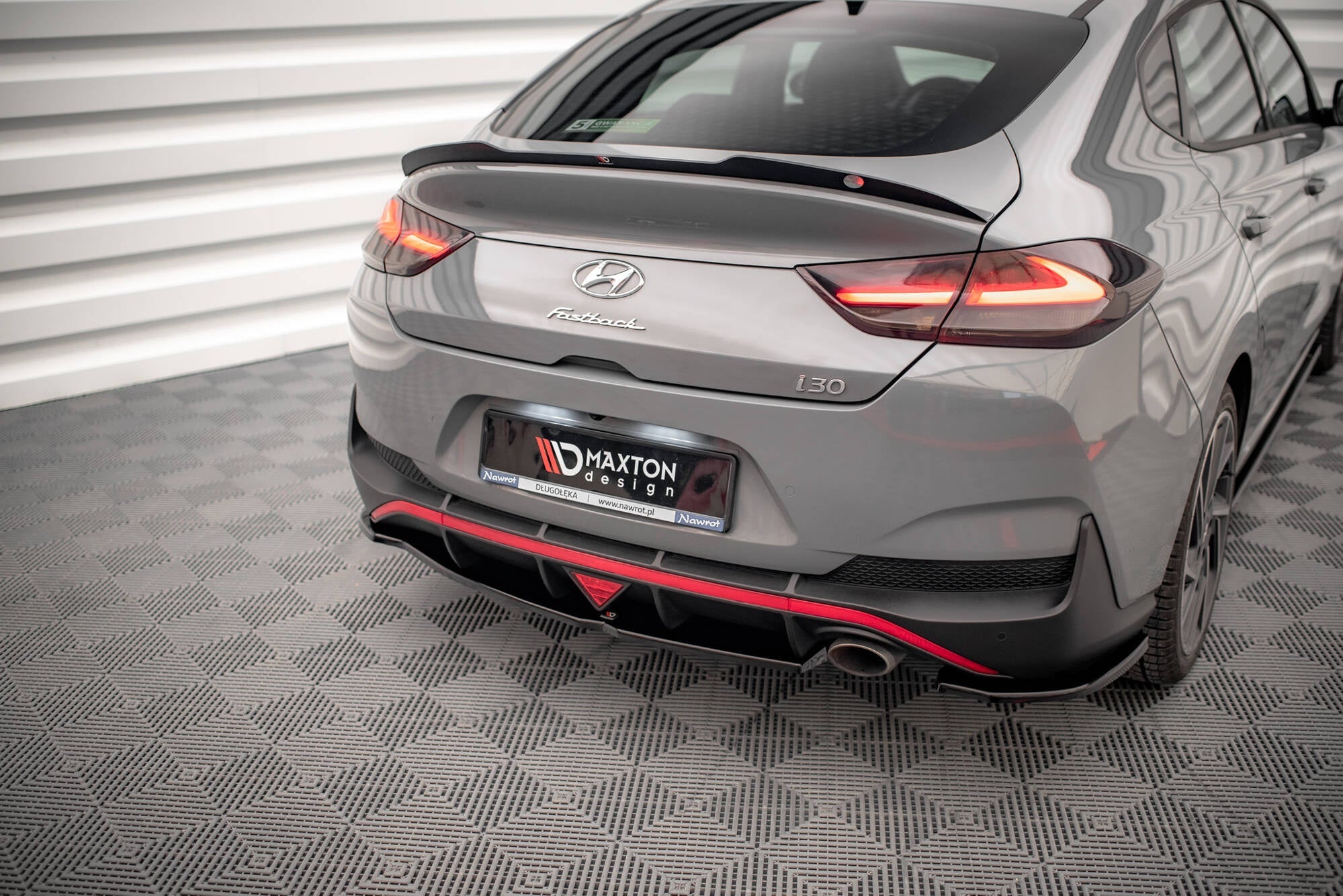Splitters laterales traseros Hyundai I30 Fastback N-Line Mk3 Facelift