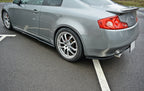 Splitters laterales traseros Infiniti G35 Coupé