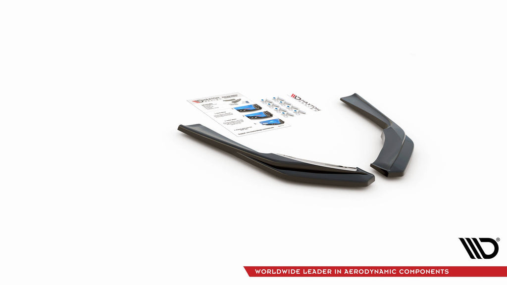 Splitters laterales traseros Infiniti Q60 S Mk2