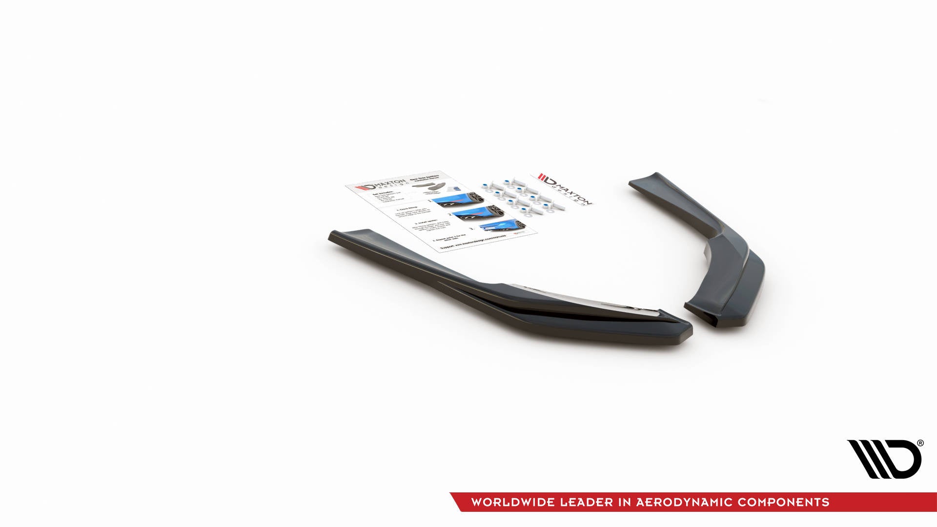 Splitters laterales traseros Infiniti Q60 S Mk2