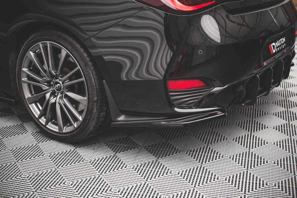 Splitters laterales traseros Infiniti Q60 S Mk2