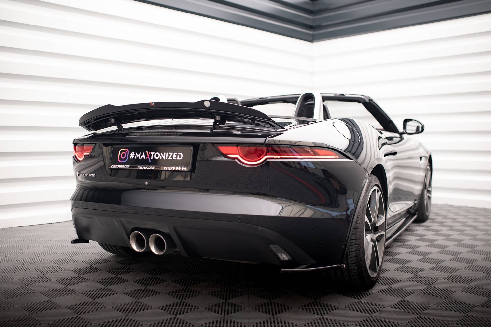 Splitters laterales traseros Jaguar F-Type Mk1 Facelift