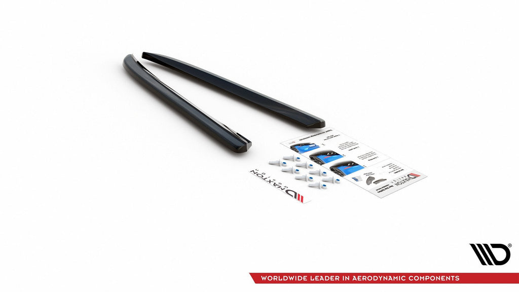 Splitters laterales traseros Jaguar XJ R-Sport X351 Facelift