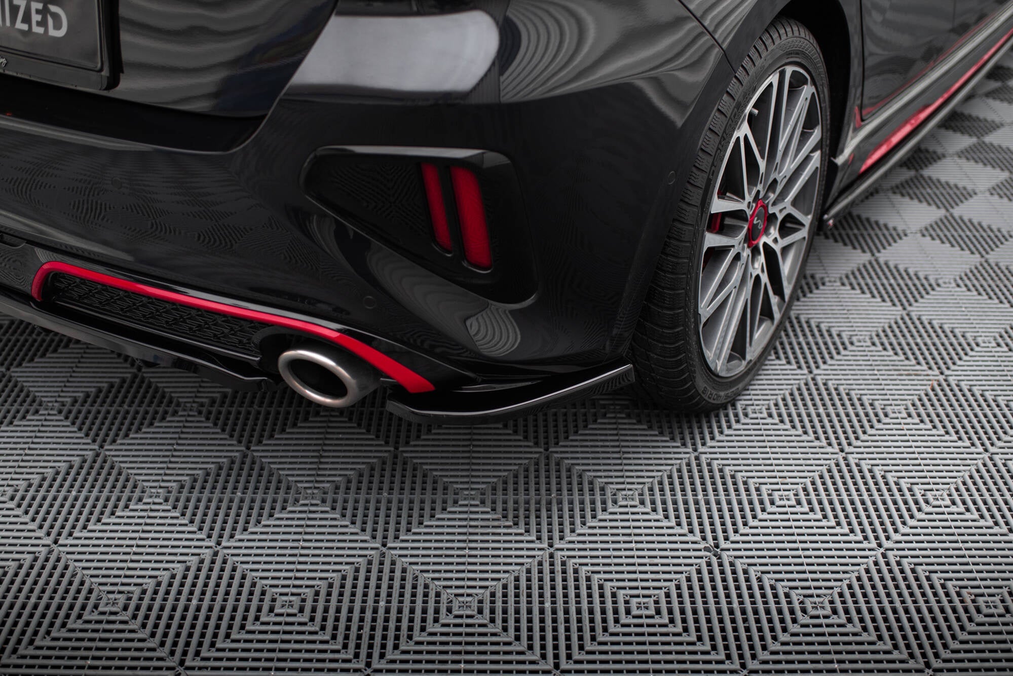 Splitters laterales traseros Kia Cee'd GT Mk3 Facelift