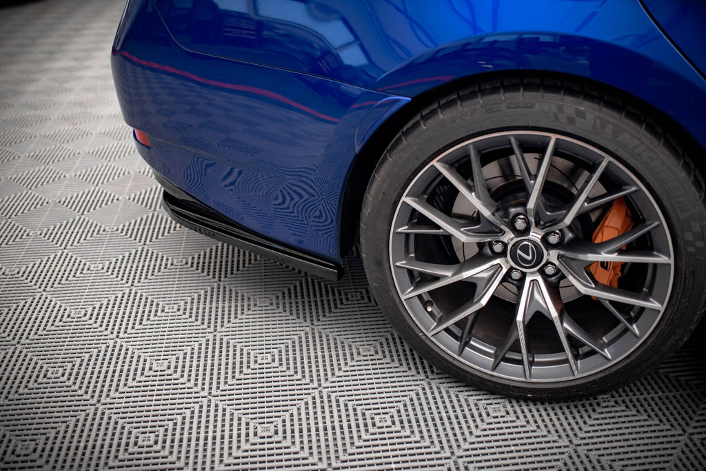 Lexus GS F Mk4 Facelift Rear Side Splitters