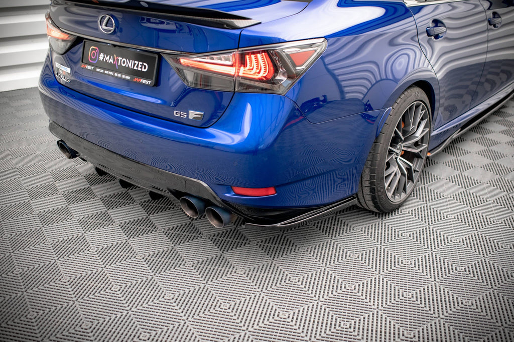 Lexus GS F Mk4 Facelift Rear Side Splitters