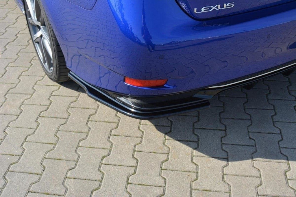 Rear Side Splitters Lexus GS Mk4 Facelift H