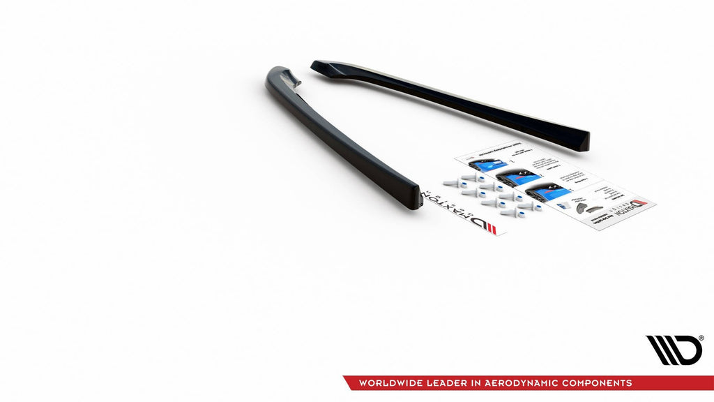 Splitters laterales traseros Lexus IS F Mk2