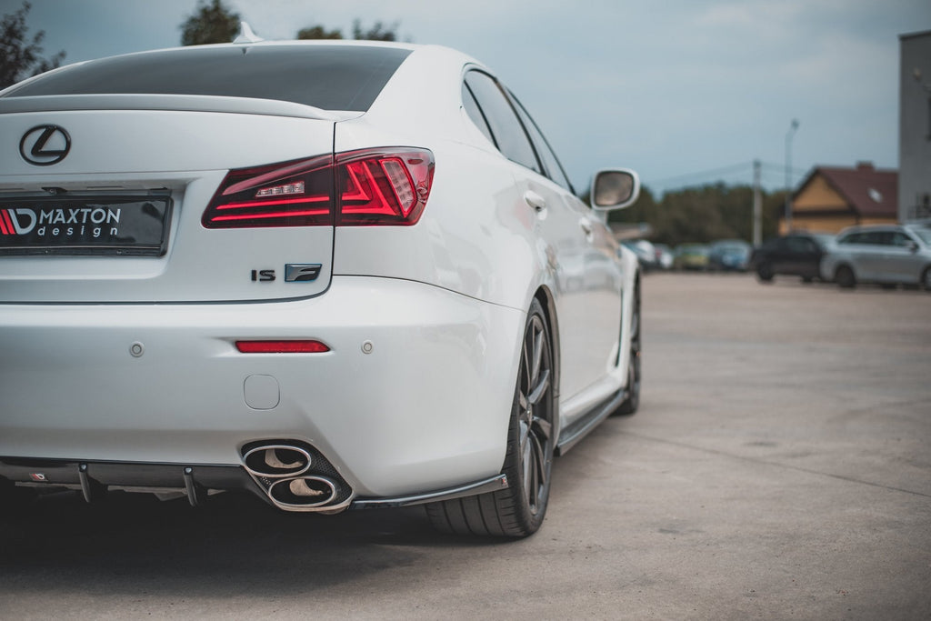 Splitters laterales traseros Lexus IS F Mk2