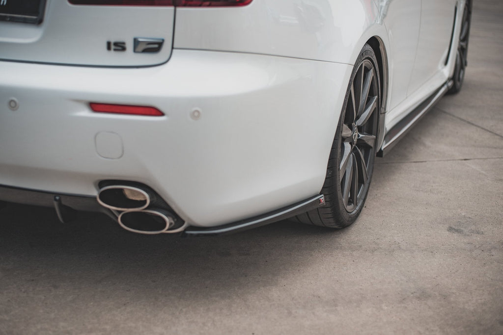 Splitters laterales traseros Lexus IS F Mk2