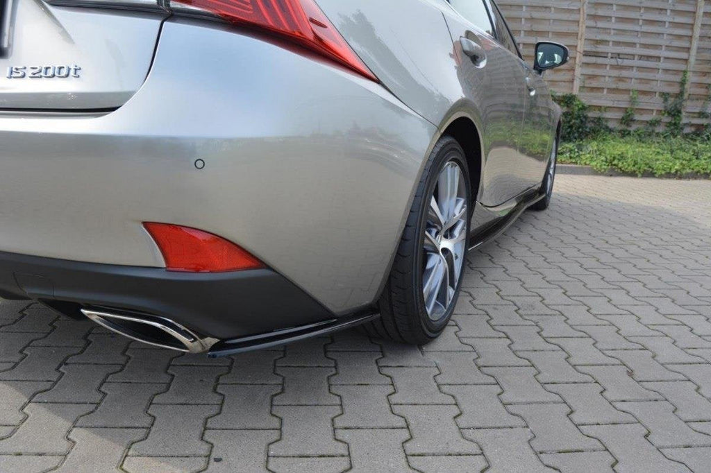Lexus IS Mk3 Facelift T Rear Side Splitters