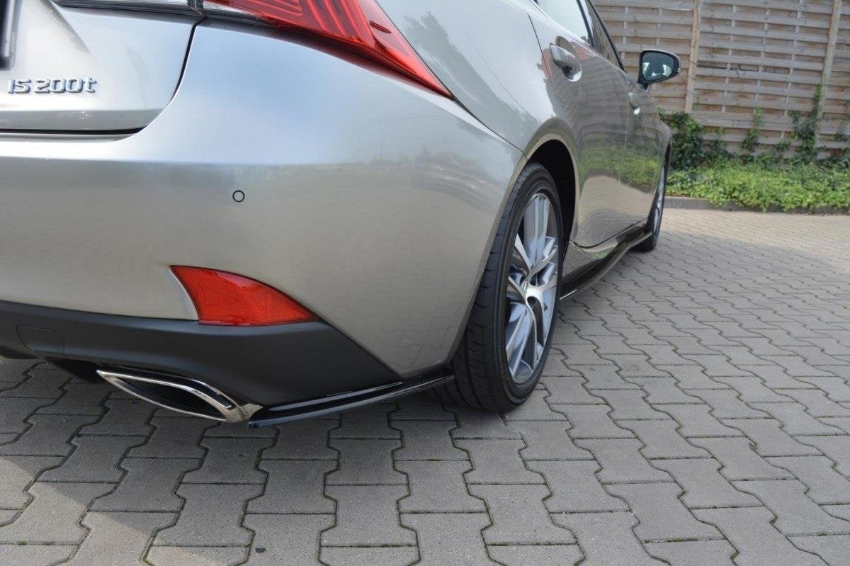 Splitters laterales traseros Lexus IS Mk3 Facelift T