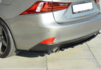 Lexus IS Mk3 T Rear Side Splitters