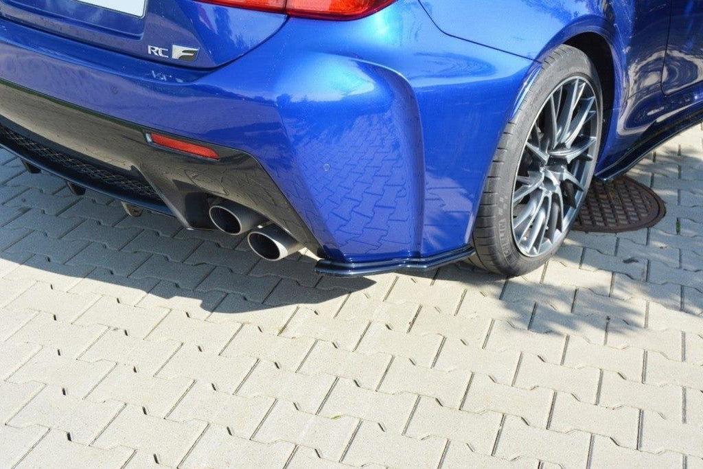 Splitters laterales traseros Lexus RC F Mk1