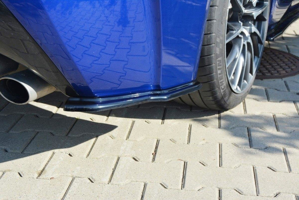 Splitters laterales traseros Lexus RC F Mk1