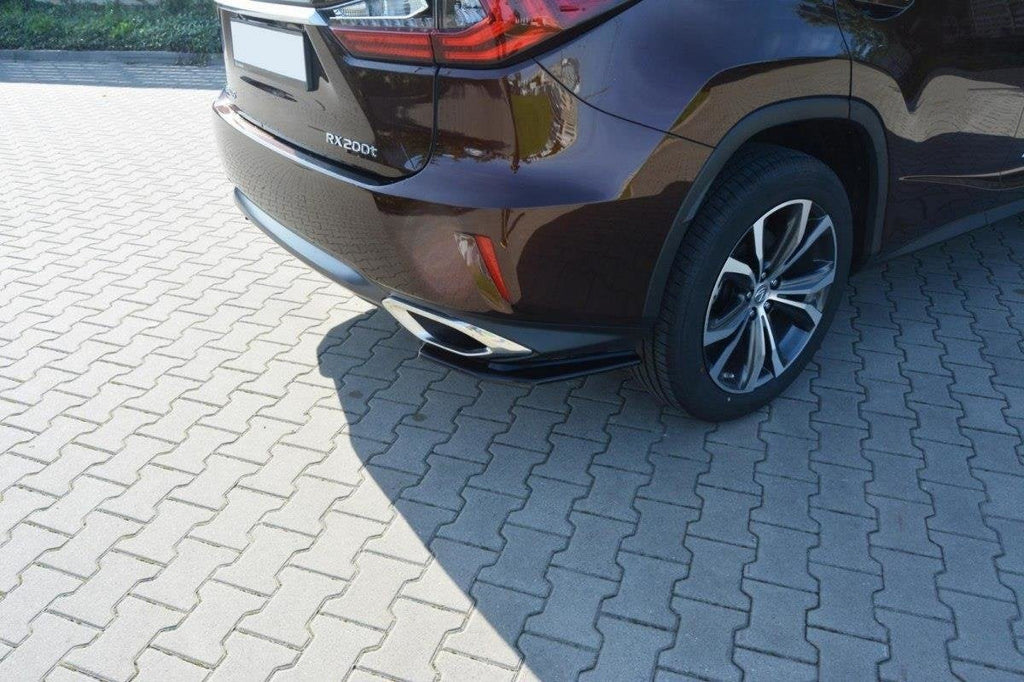 Lexus RX Mk4 T Rear Side Splitters