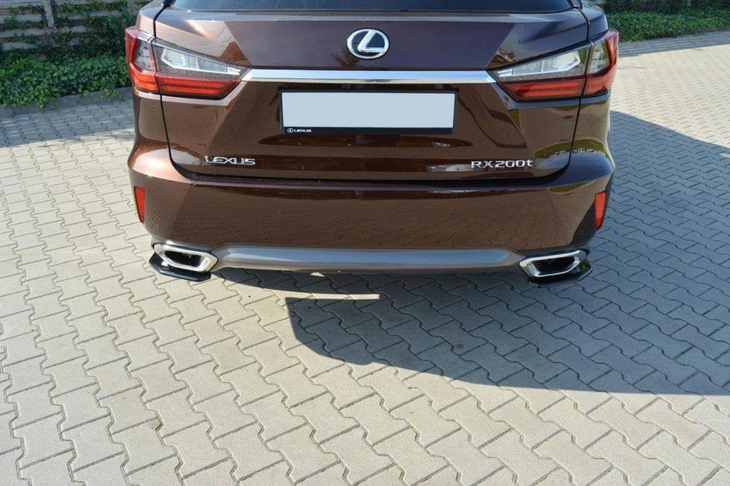 Lexus RX Mk4 T Rear Side Splitters
