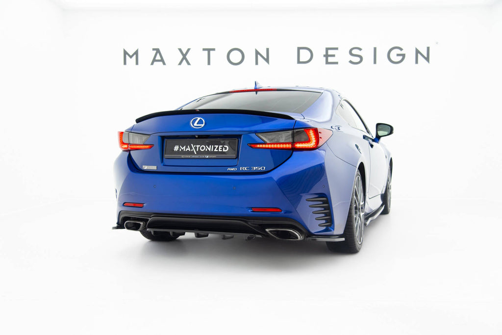 Splitters laterales traseros Lexus Rc Mk1