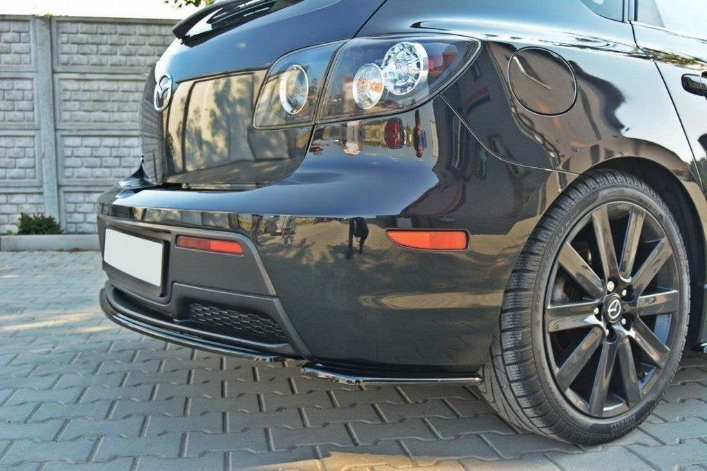 Rear Side Splitters Mazda Mazda 3 Mk1 MPS 2006-2008 USA Version